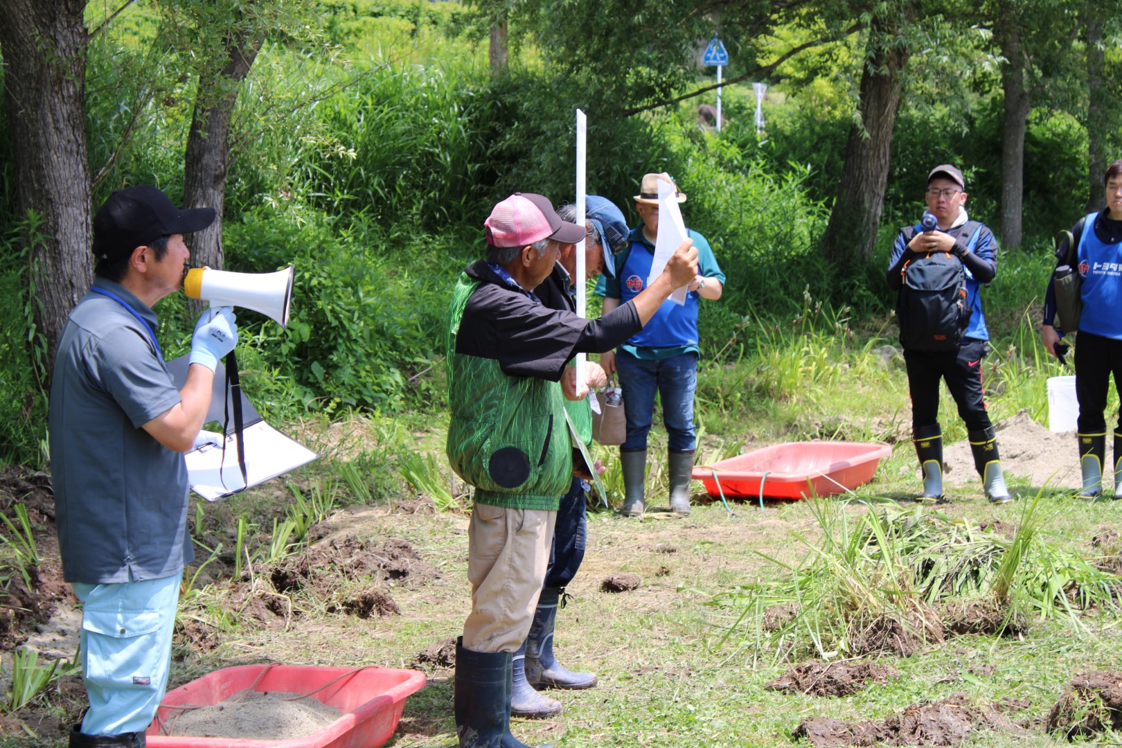 2025年の伊豆沼保全活動の様子